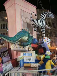 Las Fallas fiesta in Valencia photos / images 