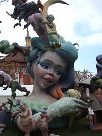 Las Fallas fiesta in Valencia photos / images 