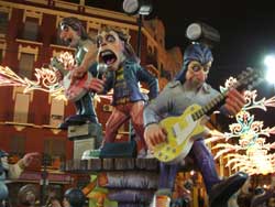 Las Fallas fiesta in Valencia photos / images 