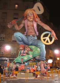 Las Fallas fiesta in Valencia photos / images 