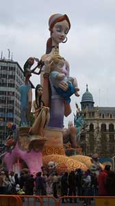 Las Fallas fiesta in Valencia photos / images 