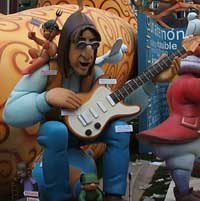 Las Fallas fiesta in Valencia photos / images 