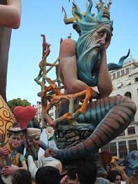 Las Fallas fiesta in Valencia photos / images 