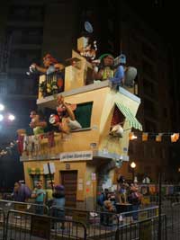 Las Fallas fiesta in Valencia photos / images 