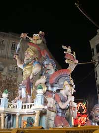 Las Fallas fiesta in Valencia photos / images 