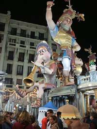 Las Fallas fiesta in Valencia photos / images 