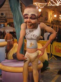 Las Fallas fiesta in Valencia photos / images 