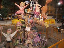 Las Fallas fiesta in Valencia photos / images 