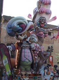 Las Fallas fiesta in Valencia photos / images 