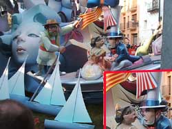 Las Fallas fiesta in Valencia photos / images 