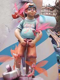 Las Fallas fiesta in Valencia photos / images 