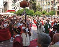 Fiesta of Corpus Christi in Valencia, Spain