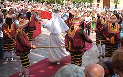 Fiesta of Corpus Christi in Valencia, Spain
