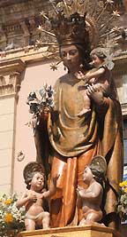 Rocas of the Fiesta of Corpus Christi in Valencia, Spain