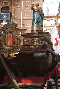 Rocas of the Fiesta of Corpus Christi in Valencia, Spain