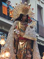 Fiesta of the Virgin in Valencia, Spain