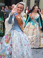 Fiesta of the Virgin in Valencia, Spain