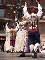 Fiesta of the Virgin in Valencia, Spain