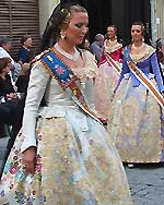 Fiesta of the Virgin in Valencia, Spain