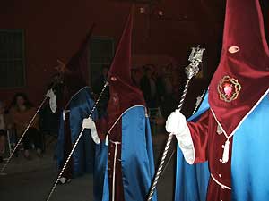 Acto de Profecia of Semana Santa (Holy Week) in Valencia, Spain