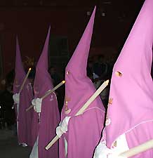 Acto de Profecia of Semana Santa (Holy Week) in Valencia, Spain