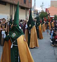 anto Entierro of Semana Santa (Holy Week) in Valencia, Spain