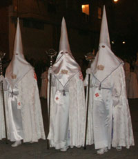 Processions of Semana Santa (Holy Week) in Valencia, Spain