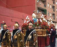 Santo Entierro of Semana Santa (Holy Week) in Valencia, Spain