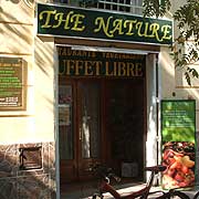 The Nature - a vegetarian restaurant-buffet in Valencia, Spain. Vegetarian Oriental / Spanish food / cuisine.