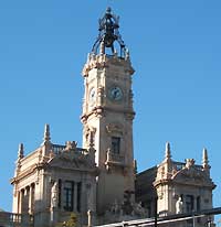 Plaza de Ayuntamento - one of the top sights of Valencia, Spain