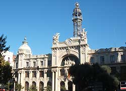 Plaza de Ayuntamento - one of the top sights of Valencia, Spain
