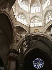 The Valencia Cathedral (Cathedral) - where the Holy Grail rests in Valencia, Spain