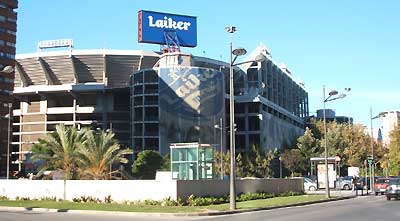 Estadio de Mestalla - the Mestaya Stadium in Valencia, Spain