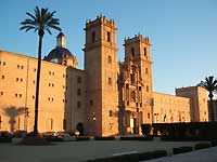 Monastery (Monasterio) San Miguel de Los Reyes and Valencian Library (Biblioteca Valenciana) in Valencia, Spain