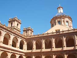 Monastery (Monasterio) San Miguel de Los Reyes and Valencian Library (Biblioteca Valenciana) in Valencia, Spain