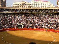 Plaza de Toros (Bullring) and Estacion del Norte (Train Station) in Valencia, Spain