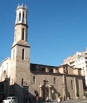 The Church (Iglesia) de San Agustin in Valencia, Spain