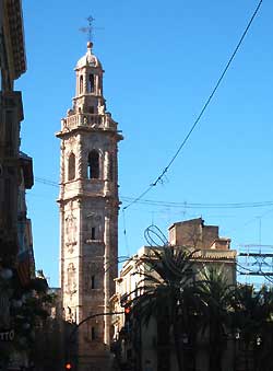 Church (Iglesia) and Tower (Torre) of Santa Catalina - Valencia, Spain
