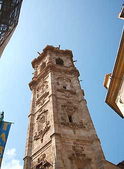 Church (Iglesia) and Tower (Torre) of Santa Catalina - Valencia, Spain